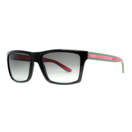 Amazon.com: Gucci Men's GG 1013/S Shiny Black/Grey Gradient 